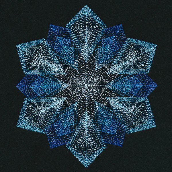 Kaleidoscope - Geometric Snowflake - Image 2