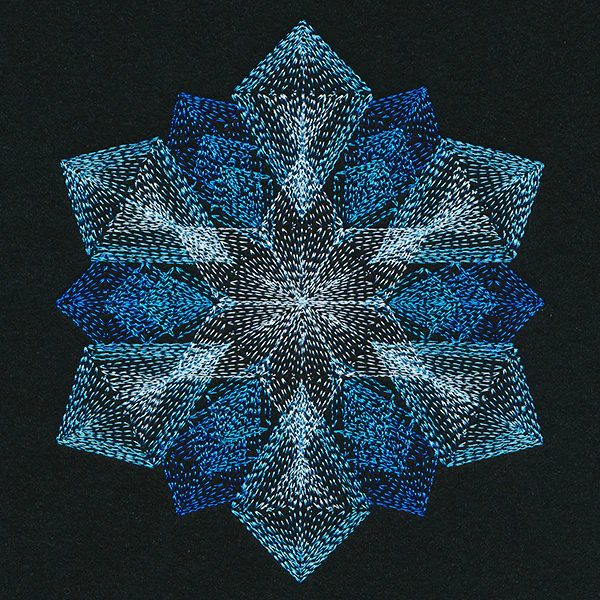 Kaleidoscope - Geometric Snowflake - Image 3