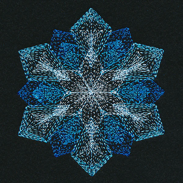 Kaleidoscope - Geometric Snowflake - Image 4
