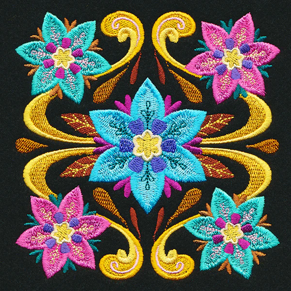Kaleidoscope in Bloom Square - Image 4