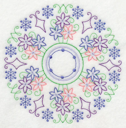 Kaleidoscope of Crocuses (Vintage) - Image 3