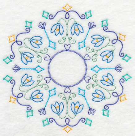 Kaleidoscope of Snowdrops (Vintage) - Image 3