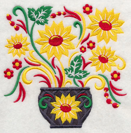 Khokhloma Floral Bouquet - Image 3