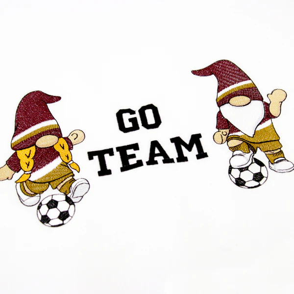 Kick-Off Soccer Gnome - Girl - Image 2