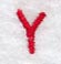 Kids Upper Case Letter Y - 3 Inch - Image 4