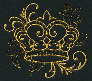 King's Crown Filigree (Goldwork) - Image 5
