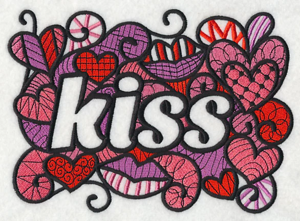 Kiss (Blackwork) - Image 2