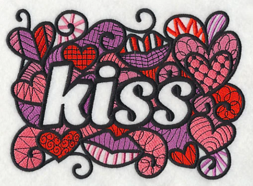 Kiss (Blackwork) - Image 3