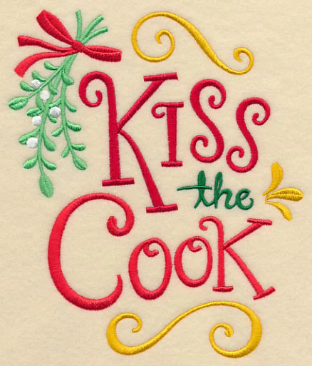 Kiss the Cook Mistletoe - Image 2