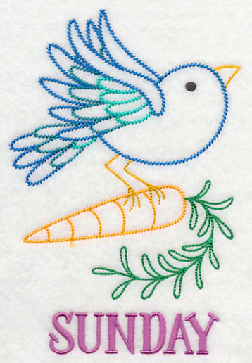 Kitchen Bird with Carrot (Vintage)
