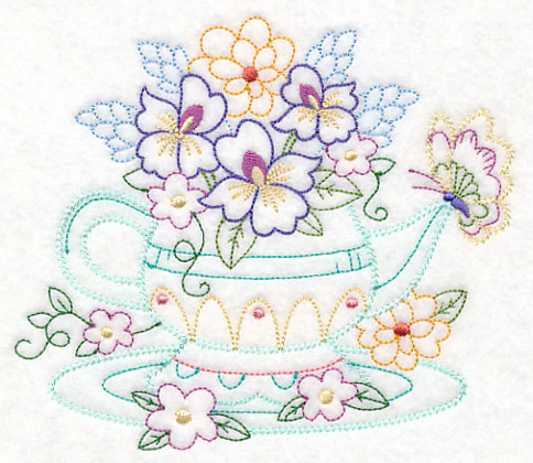Kitchen Teapot Bouquet (Vintage) - Image 3