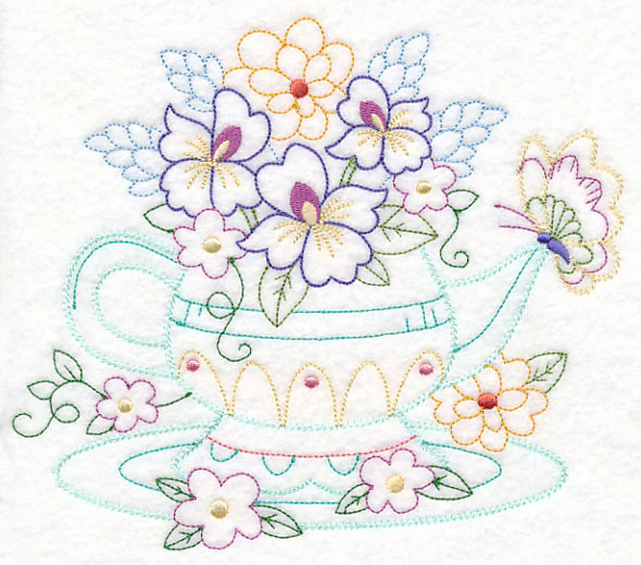 Kitchen Teapot Bouquet (Vintage) - Image 6