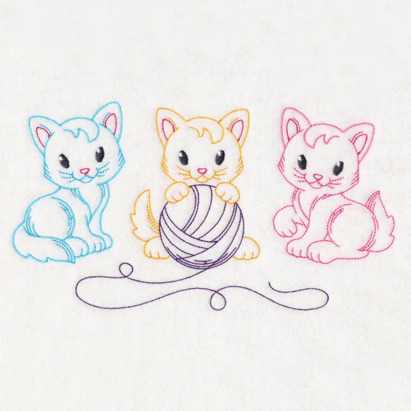 Kitty Cat Trio (Vintage) - Image 2