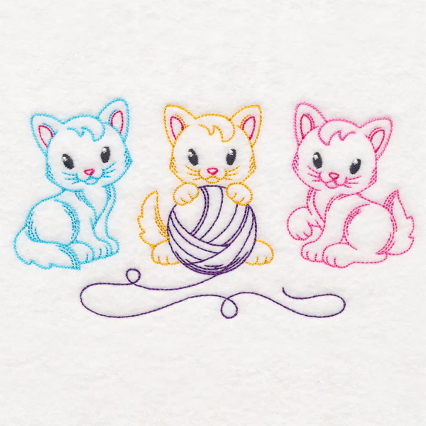 Kitty Cat Trio (Vintage) - Image 4