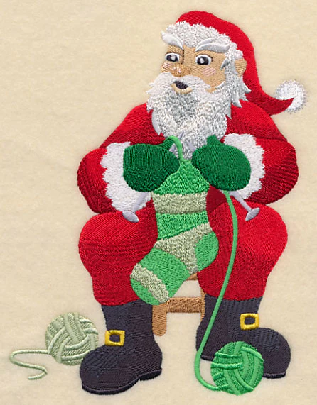 Knit a Little Christmas - Santa - Image 2
