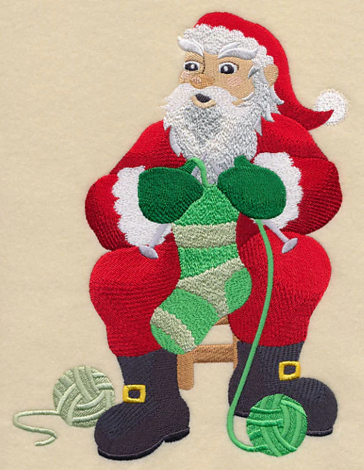 Knit a Little Christmas - Santa - Image 5