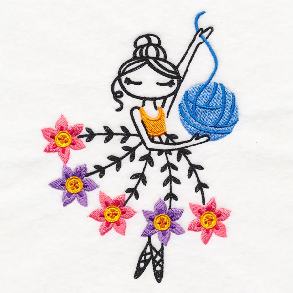 Knitting Ballerina - Image 2
