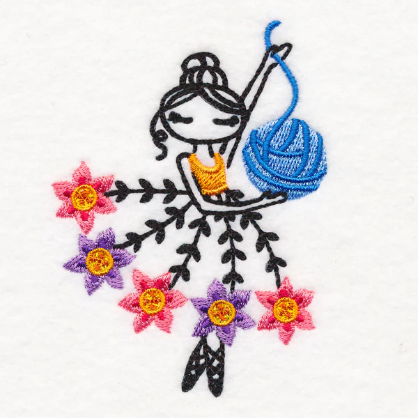 Knitting Ballerina - Image 3