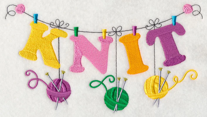 Knitting Clothesline