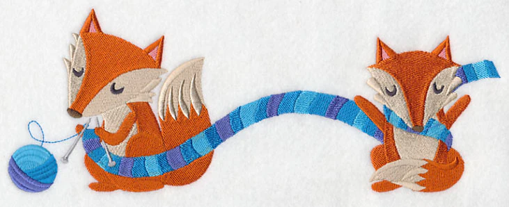 Knitting with Foxes - Image 2