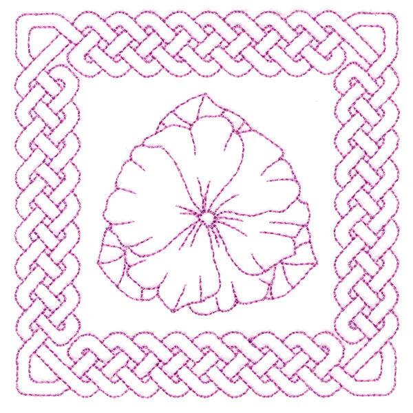 Knotwork and Blooms - Primrose (Double Run) - Image 5