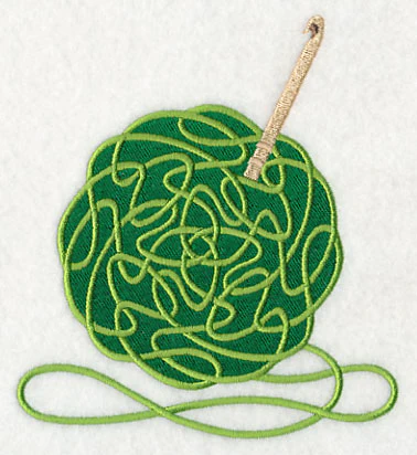 Knotwork Yarn with Crochet Hook - Image 3