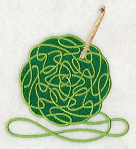 Knotwork Yarn with Crochet Hook - Image 4