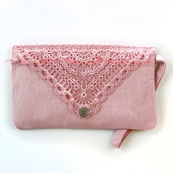Lacy Envelope Clutch (In-the-Hoop) - Image 5