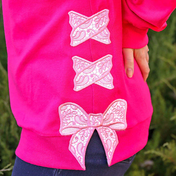 Lacy Ribbon (Split Seam Applique) - Image 4