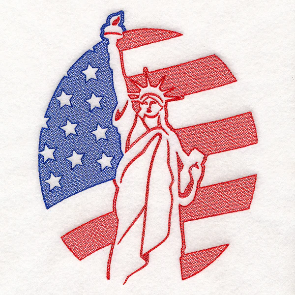 Lady Liberty (Embossed) - Image 3