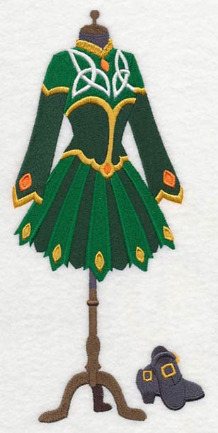 Lady of the Dance Dress Form - Image 2