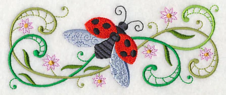 Ladybug Potpourri Border - Image 4