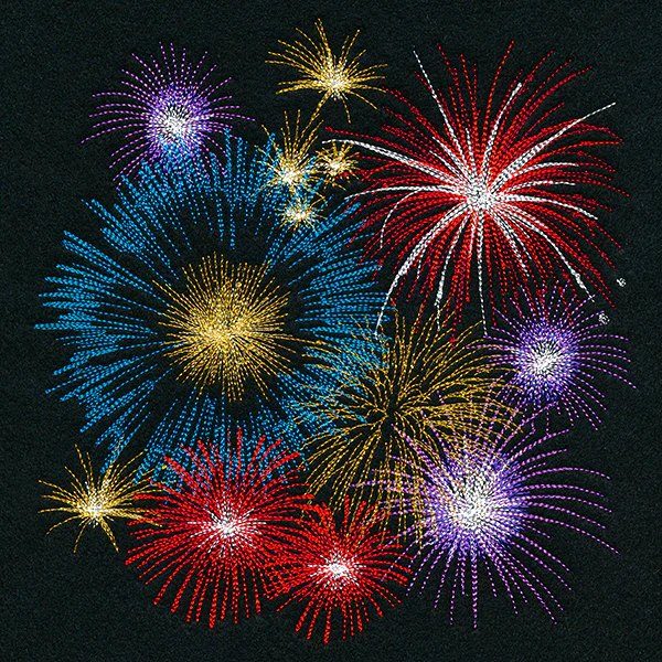Land of the Free Fireworks Square