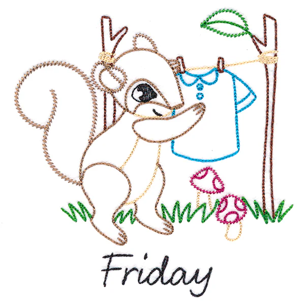 Laundry Squirrel on Friday - Image 3