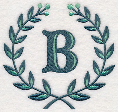 Laurel Letter B - 7 Inch - Image 3