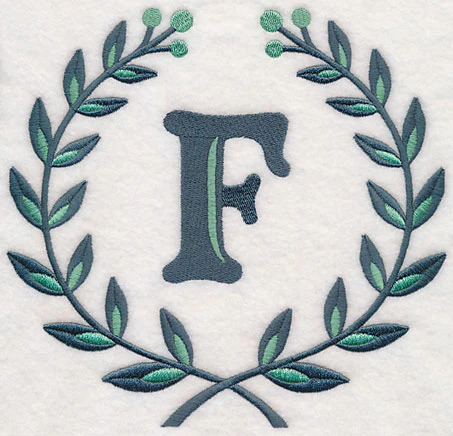 Laurel Letter F - 7 Inch - Image 2