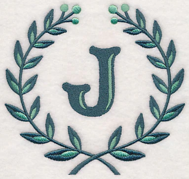 Laurel Letter J - 7 Inch - Image 3