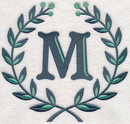 Laurel Letter M - 7 Inch - Image 2