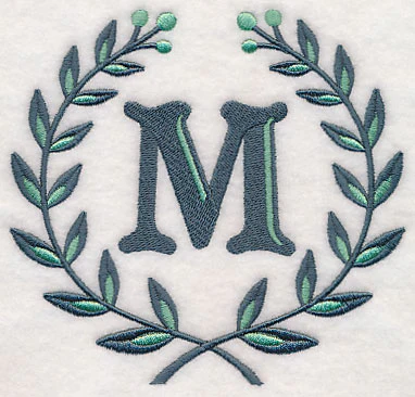 Laurel Letter M - 7 Inch - Image 3