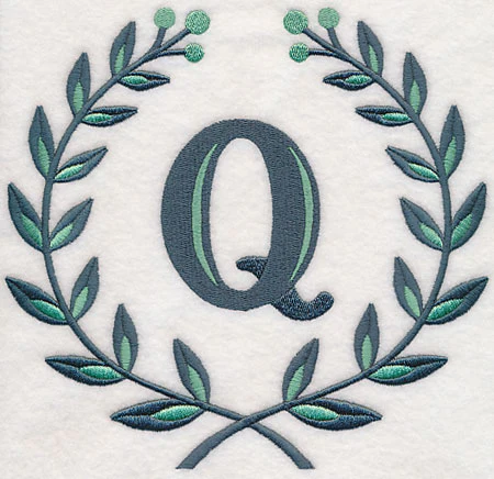 Laurel Letter Q - 7 Inch - Image 2
