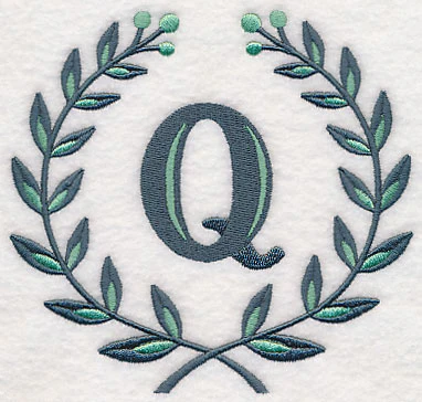 Laurel Letter Q - 7 Inch - Image 3
