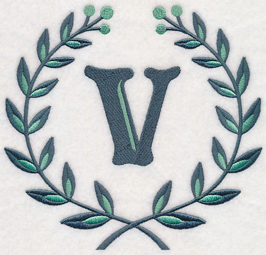 Laurel Letter V - 7 Inch - Image 5