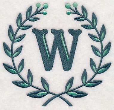 Laurel Letter W - 7 Inch - Image 3