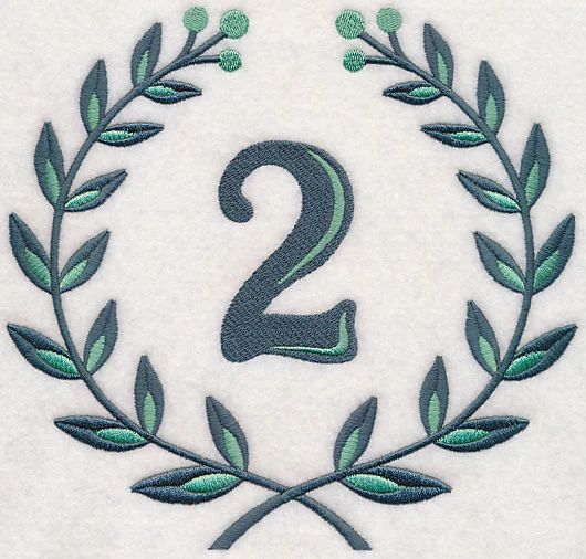 Laurel Number 2 - 7 Inch