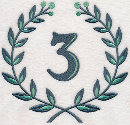Laurel Number 3 - 7 Inch - Image 2