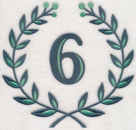 Laurel Number 6 - 7 Inch - Image 2