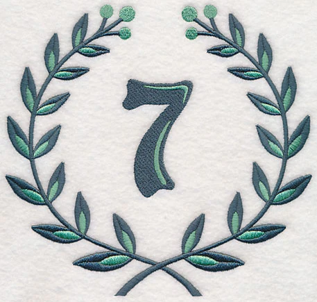 Laurel Number 7 - 7 Inch - Image 2