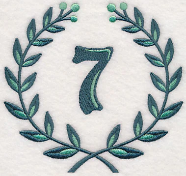 Laurel Number 7 - 7 Inch - Image 3