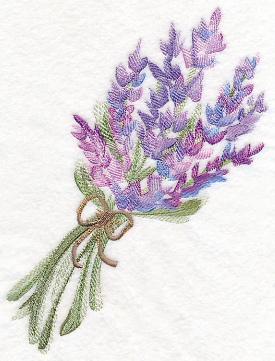 Lavender Bouquet in Watercolor - Image 4