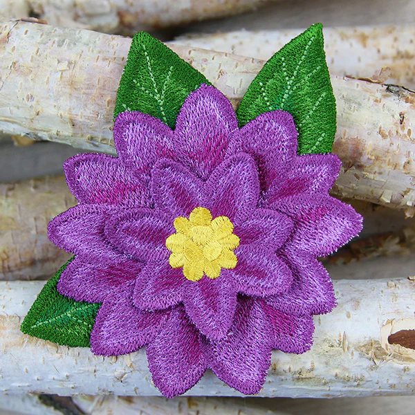 Layered Dahlia (In-the-Hoop) - Image 5